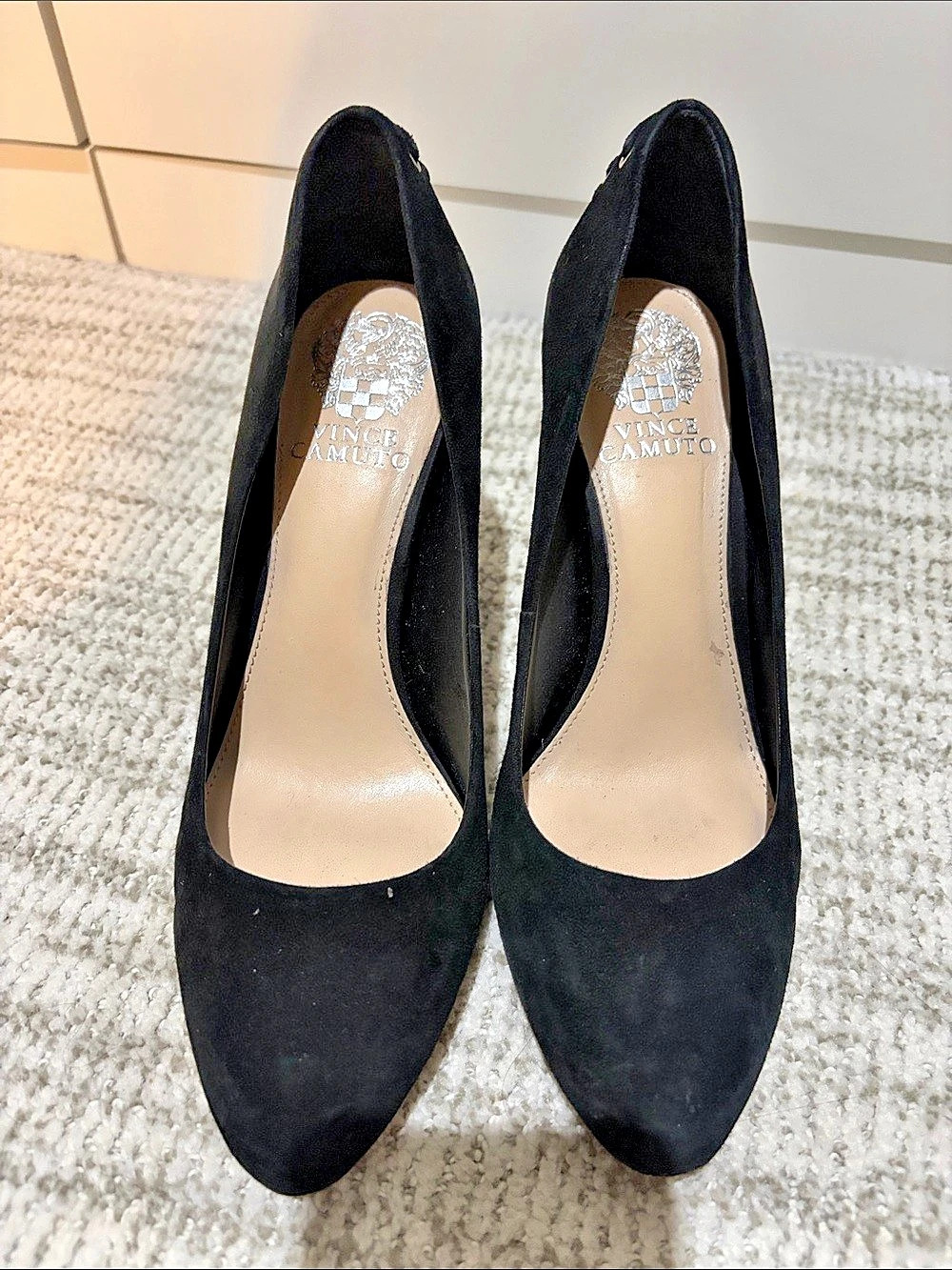 Jimmy Choo Black Suede Heels